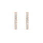 9K Rose Gold Lab Grown Diamond EARRINGS 1.00 ctw E32779-1