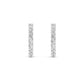 9K White Gold Lab Grown Diamond EARRINGS 1.00 ctw E32779-1
