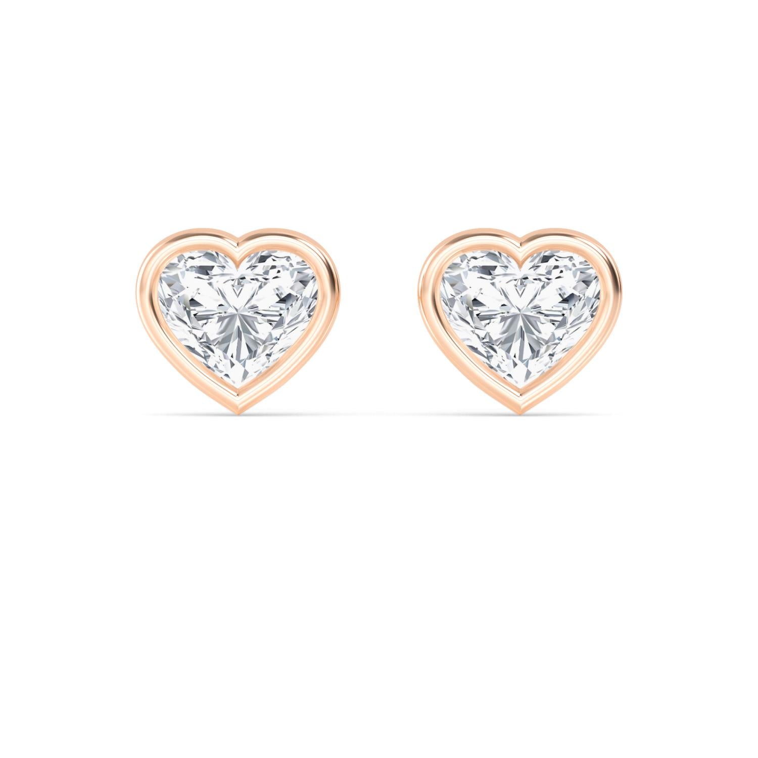 9K Rose Gold Lab Grown Diamond EARRINGS 2.00 ctw E32903HT-2
