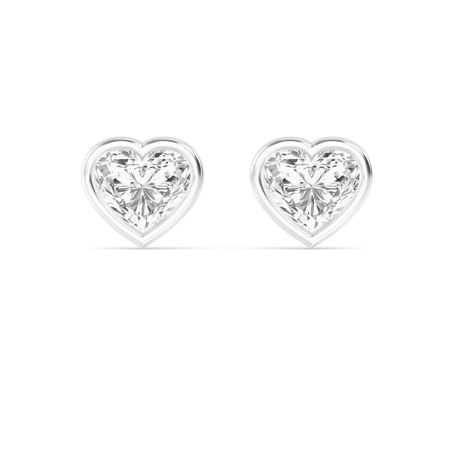 9K White Gold Lab Grown Diamond EARRINGS 2.00 ctw E32903HT-2