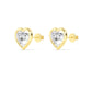9K Yellow Gold Lab Grown Diamond EARRINGS 2.00 ctw E32903HT-2