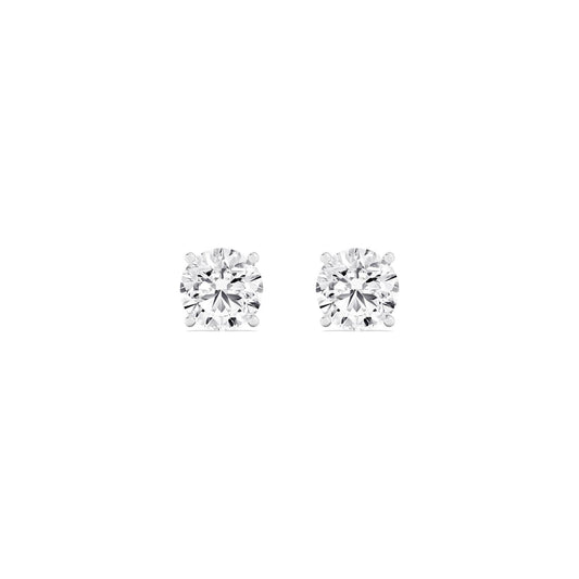 9K White Gold Lab Grown Diamond EARRINGS 2.00 ctw E32932-2