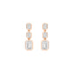 9K Rose Gold Lab Grown Diamond EARRINGS 3.13 ctw E33245EM-3