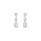 9K White Gold Lab Grown Diamond EARRINGS 3.13 ctw E33245EM-3