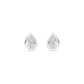 9K White Gold Lab Grown Diamond EARRINGS 2.00 ctw E33247PE-2