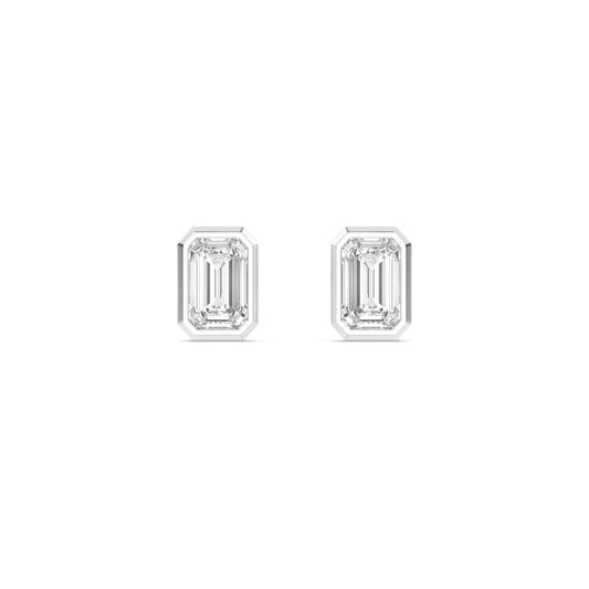 9K White Gold Lab Grown Diamond EARRINGS 2.00 ctw E33247RDT-2