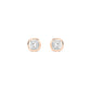 9K Rose Gold Lab Grown Diamond EARRINGS 2.00 ctw E33247SCU-2