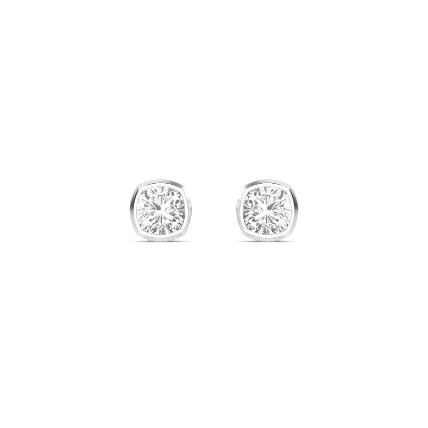 9K White Gold Lab Grown Diamond EARRINGS 2.00 ctw E33247SCU-2