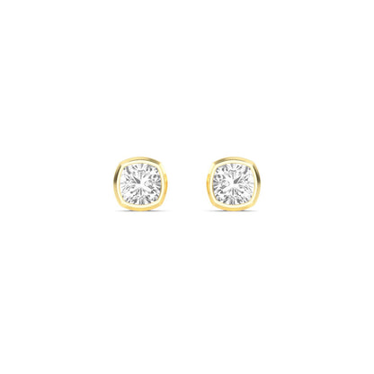 9K Yellow Gold Lab Grown Diamond EARRINGS 2.00 ctw E33247SCU-2