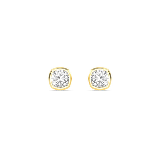 9K Yellow Gold Lab Grown Diamond EARRINGS 2.00 ctw E33247SCU-2