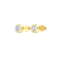 9K Yellow Gold Lab Grown Diamond EARRINGS 2.00 ctw E33247SCU-2