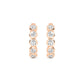 9K Rose Gold Lab Grown Diamond EARRINGS 1.11 ctw E33270-1