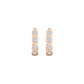 9K Rose Gold Lab Grown Diamond EARRINGS 1.63 ctw E33270CU-1.50CT