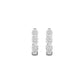 9K White Gold Lab Grown Diamond EARRINGS 1.63 ctw E33270CU-1.50CT