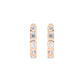 9K Rose Gold Lab Grown Diamond EARRINGS 1.18 ctw E33270EM-1