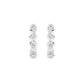 9K White Gold Lab Grown Diamond EARRINGS 1.48 ctw E33270OV-1.50CT