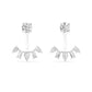 9K White Gold Lab Grown Diamond EARRINGS 2.44 ctw E33280MS-2.33CT