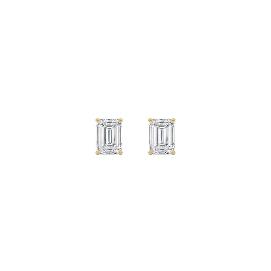 9K Yellow Gold Lab Grown Diamond EARRINGS 3.00 ctw E33357EM-3