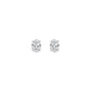 9K White Gold Lab Grown Diamond EARRINGS 3.00 ctw E33357OV-3