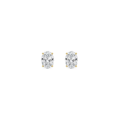 9K Yellow Gold Lab Grown Diamond EARRINGS 3.00 ctw E33357OV-3