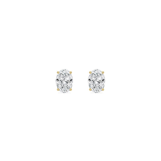 9K Yellow Gold Lab Grown Diamond EARRINGS 3.00 ctw E33357OV-3