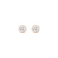 9K Rose Gold Lab Grown Diamond EARRINGS 0.23 ctw E33451-0.25CT