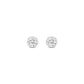 9K White Gold Lab Grown Diamond EARRINGS 0.23 ctw E33451-0.25CT