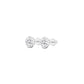 9K White Gold Lab Grown Diamond EARRINGS 0.23 ctw E33451-0.25CT