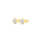 9K Yellow Gold Lab Grown Diamond EARRINGS 0.23 ctw E33451-0.25CT