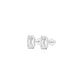 9K White Gold Lab Grown Diamond EARRINGS 0.22 ctw E33451EM-0.25CT