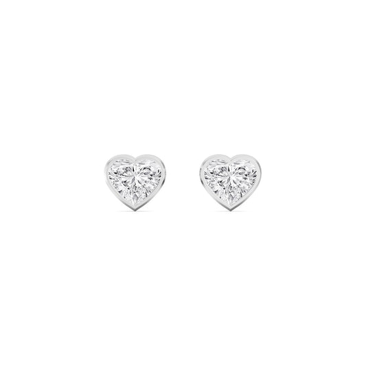 9K White Gold Lab Grown Diamond EARRINGS 4.00 ctw E33451HT-4