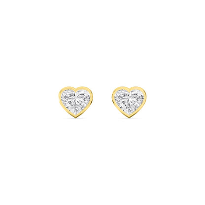 9K Yellow Gold Lab Grown Diamond EARRINGS 4.00 ctw E33451HT-4