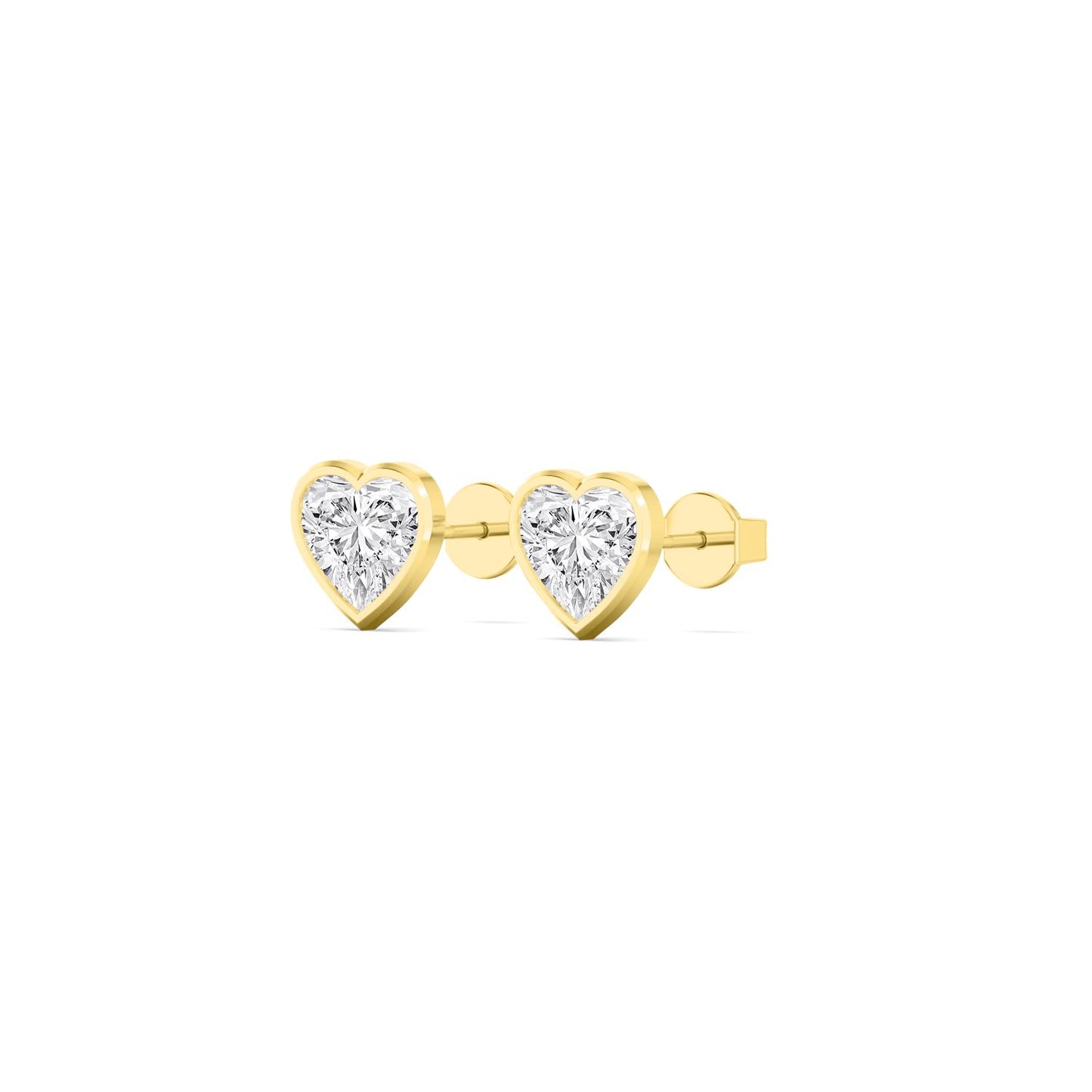 9K Yellow Gold Lab Grown Diamond EARRINGS 4.00 ctw E33451HT-4