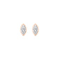 9K Rose Gold Lab Grown Diamond EARRINGS 0.24 ctw E33451MQ-0.25CT