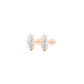 9K Rose Gold Lab Grown Diamond EARRINGS 0.24 ctw E33451MQ-0.25CT