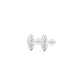 9K White Gold Lab Grown Diamond EARRINGS 0.24 ctw E33451MQ-0.25CT