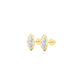 9K Yellow Gold Lab Grown Diamond EARRINGS 0.24 ctw E33451MQ-0.25CT