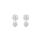 9K White Gold Lab Grown Diamond EARRINGS 2.71 ctw E33559-2.83CT
