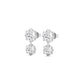 9K White Gold Lab Grown Diamond EARRINGS 2.71 ctw E33559-2.83CT