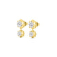 9K Yellow Gold Lab Grown Diamond EARRINGS 2.71 ctw E33559-2.83CT