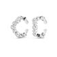 9K White Gold Lab Grown Diamond Earrings 0.53 ctw E33564-0.50CT