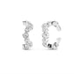 9K White Gold Lab Grown Diamond Earrings 0.53 ctw E33564-0.50CT