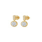 9K Yellow Gold Lab Grown Diamond EARRINGS 2.31 ctw E33765OV-2