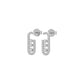 9K White Gold Lab Grown Diamond EARRINGS 0.36 ctw E33867-0.38CT