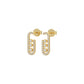 9K Yellow Gold Lab Grown Diamond EARRINGS 0.36 ctw E33867-0.38CT