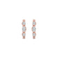 9K Rose Gold Lab Grown Diamond EARRINGS 0.95 ctw E33912OV-1