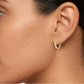 9K Yellow Gold Lab Grown Diamond EARRINGS 0.95 ctw E33912OV-1