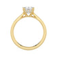 10K Yellow Gold Lab Grown Diamond ENGAGEMENT RINGS 3.13 ctw ER00001EMHH-3