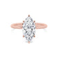10K Rose Gold Lab Grown Diamond ENGAGEMENT RINGS 2.08 ctw ER00003MQ-2