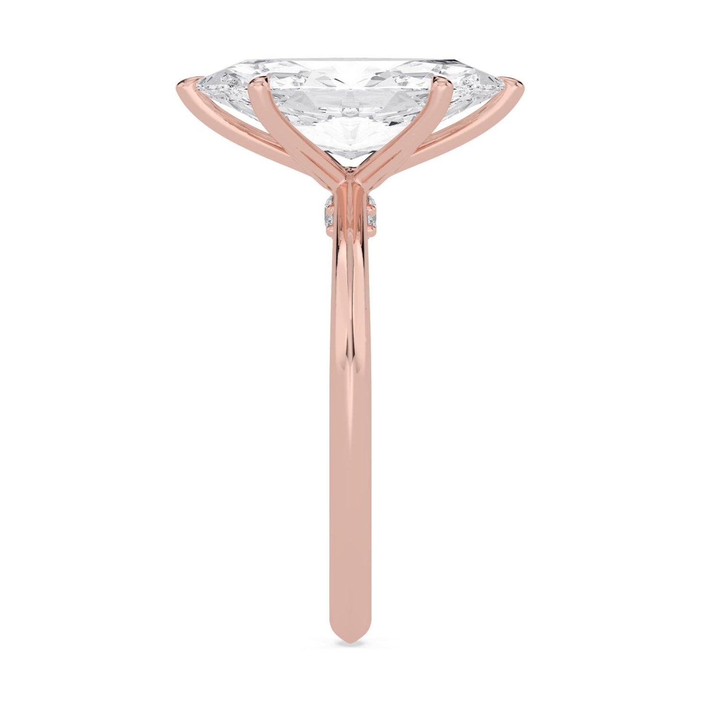 10K Rose Gold Lab Grown Diamond ENGAGEMENT RINGS 2.08 ctw ER00003MQ-2